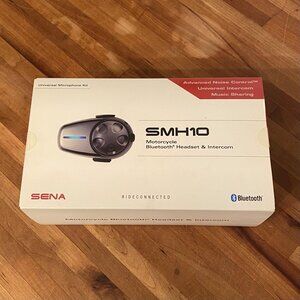 SENA SMH10 Bluetooth Motorcycle Headset Intercom Communication Microphone Kit